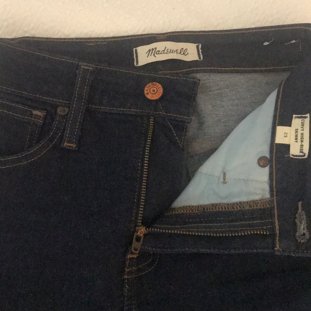 Almost New High-Rise Skinny Jeans in Lucille Wash